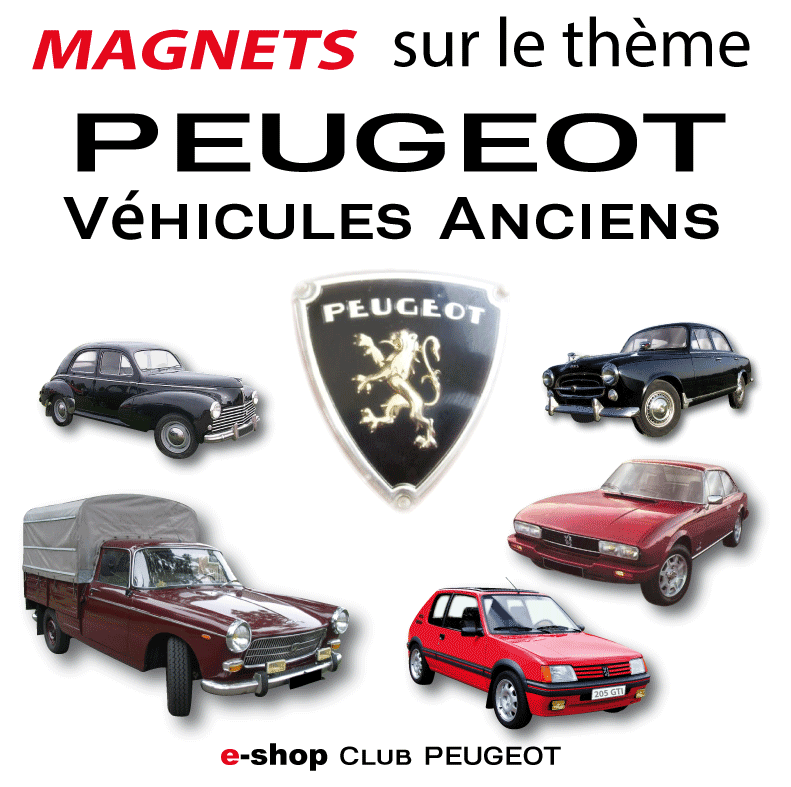 Magnet Aimant frigo PEUGEOT 180919 : GEOPLACK Articles personnalisés et  Cadeaux pour Hommes