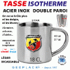 ABARTH articles personnalisés logo ABARTH PRIX de l'article choisi : Mug TASSE inox 18 cl. L'unité