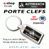 AUTOBIANCHI autocollant sticker 3D logo AUTOBIANCHI PRIX PAR ARTICLE : PORTRE CLEFS Métal