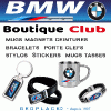 BMW M boutique club articles personnalisés logo BMW M