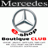 Boutique club MERCEDES BENZ Accessoires personnalisés logo MERCEDES