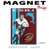 CSBJ RUGBY ceinture logo CSBJ Rugby boutique Club PRIX de l'article choisi : Magnet frigo rectangle 81xh57mm