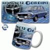 GORDINI autocollant sticker 3D logo RENAULT GORDINI PRIX PAR ARTICLE : Mug R12 Gordini