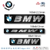 Logo BMW sticker autocollant en 3D PRIX de l'article choisi : Sticker 3D RECTANGLE 100x h12mm. Lot de 2.