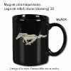 Mug tasse FORD MUSTANG Mugs tasses MUSTANG : ALL-BLACK-2