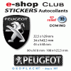 PEUGEOT SPORT GTI autocollant sticker 3D logo PEUGEOT Couleur ou Modèle (version) : Peugeot base