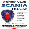 SCANIA ceinture, bracelet, mugs, porte clefs, stickers logo SCANIA