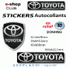 TOYOTA autocollant sticker 3D logo TOYOTA