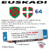 CACHE PUB garage plaque d'immatriculation personnalisé logos régions A REGIONS A Sélectionnez : Euskadi
