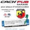 ABARTH autocollant sticker 3D logo FIAT ABARTH PRIX de l'article choisi : CACH'PUB Garage