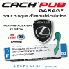 LEXUS autocollant sticker 3D logo LEXUS PRIX PAR ARTICLE : CACH'PUB Garage