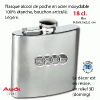 AUDI articles personnalisés logo AUDI E-shop CLUB AUDI : Flasque alcool de poche