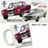 FORD MUSTANG mugs, ceintures, bracelets, autocollants, accessoires MUSTANG E-Shop CLUB FORD MUSTANG : Mug décor 350 GT duo
