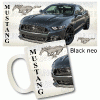 FORD MUSTANG boutique club accessoires FORD MUSTANG E-Shop CLUB FORD MUSTANG : Mug décor BLACK NEO