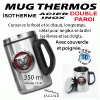 JAGUAR mugs, ceintures, bracelets, autocollants, accessoires JAGUAR E-Shop CLUB JAGUAR : Mug inox 350ml Rallye