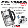 AMG mugs, ceintures, bracelets, autocollants, accessoires AMG MERCEDES E-Shop MERCEDES AMG : Mug inox 350ml Rallye