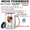Boutique club PORSCHE Accessoires personnalisés logo PORSCHE E-Shop CLUB PORSCHE : Mug inox 400ml Premium