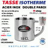 WRC autocollant sticker 3D logo WRC PRIX de l'article choisi : Mug TASSE ISOTHERME acier inox (18 cl.) L'unité
