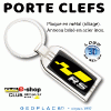 RENAULT SPORT articles personnalisés logo RS E-Shop CLUB Cliquez pour le prix : Porte clef métal