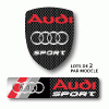 AUDI Autocollants stickers logo AUDI - AUDI SPORT - AUDI QUATTRO. Indiquez votre choix : AUDI SPORT