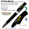 RENAULT SPORT articles personnalisés logo RS E-Shop CLUB Cliquez pour le prix : Stylo bille avec recharge