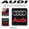 Autocollants stickers logo AUDI - AUDI SPORT - AUDI QUATTRO