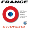 Autocollant sticker Cocarde Tricolore FRANCE