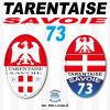 TARENTAISE Savoie 73 sticker immatriculation et souvenir