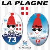 LA PLAGNE 73 Savoie sticker d'immatriculation et souvenir