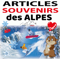 ARTICLES SOUVENIRS des ALPES de FRANCE &#x000000a9;