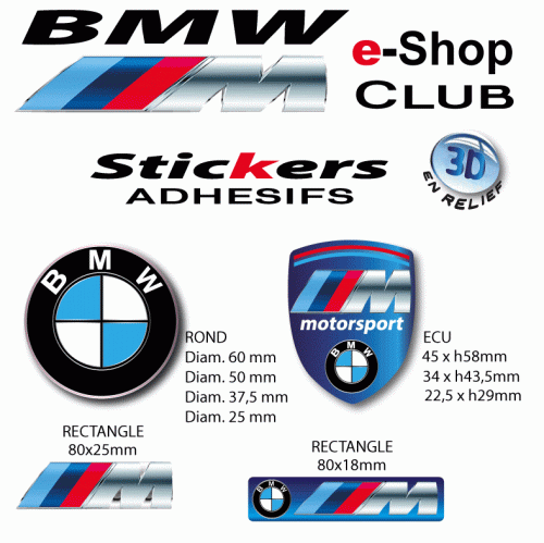 BMW Motorsport sticker autocollant