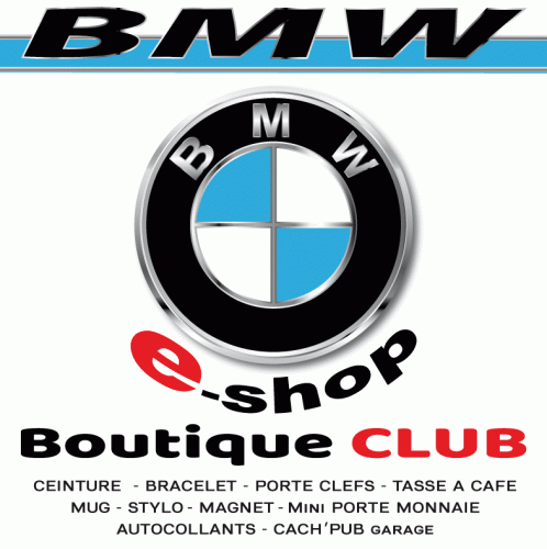 Boutique club BMW Accessoires personnalisés logo BMW