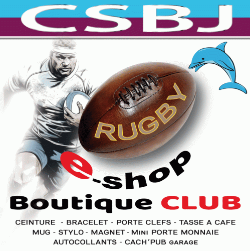 Boutique club CSBJ RUGBY Accessoires personnalisés