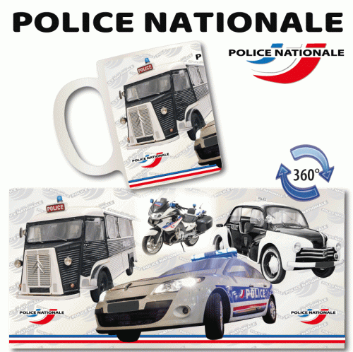 Mug tasse POLICE NATIONALE